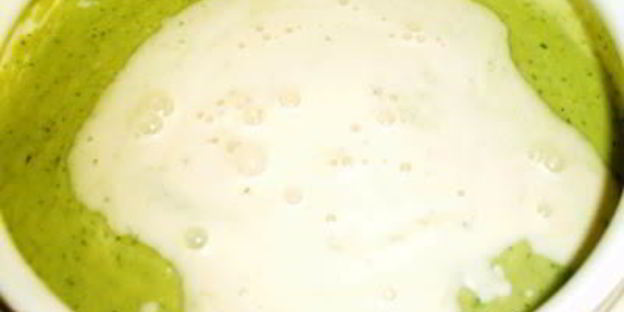 холодный кабачково-огуречный суп