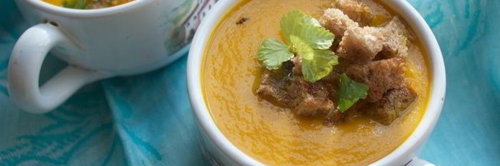 Холодный морковный суп