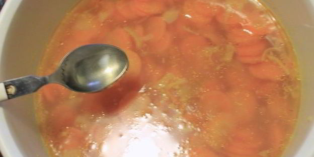 холодный морковный суп