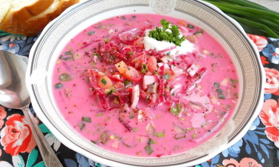 Рецепт холодного норвежского супа с селедкой