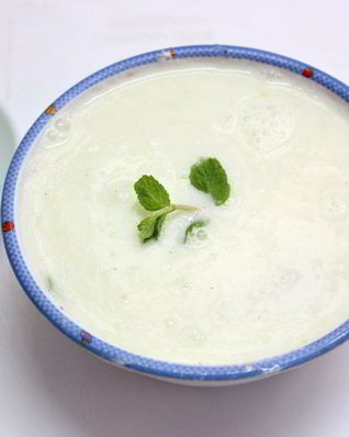 Холодный огуречный суп