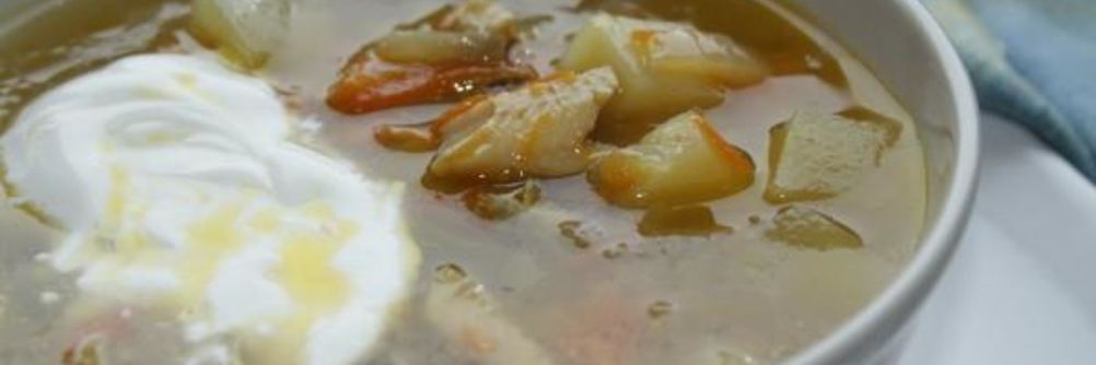 Холодный рыбный суп