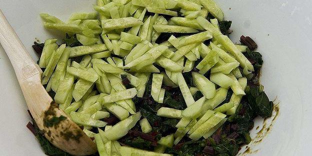 холодный суп ботвинья