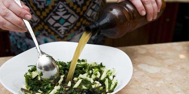 холодный суп ботвинья