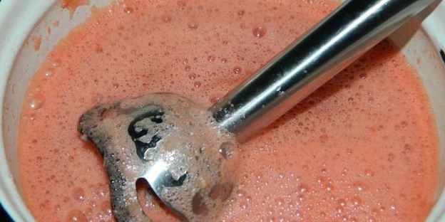 холодный суп гаспачо из арбуза