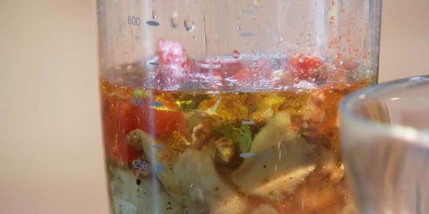 холодный суп из баклажанов