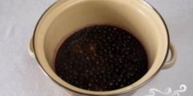 холодный суп из черники