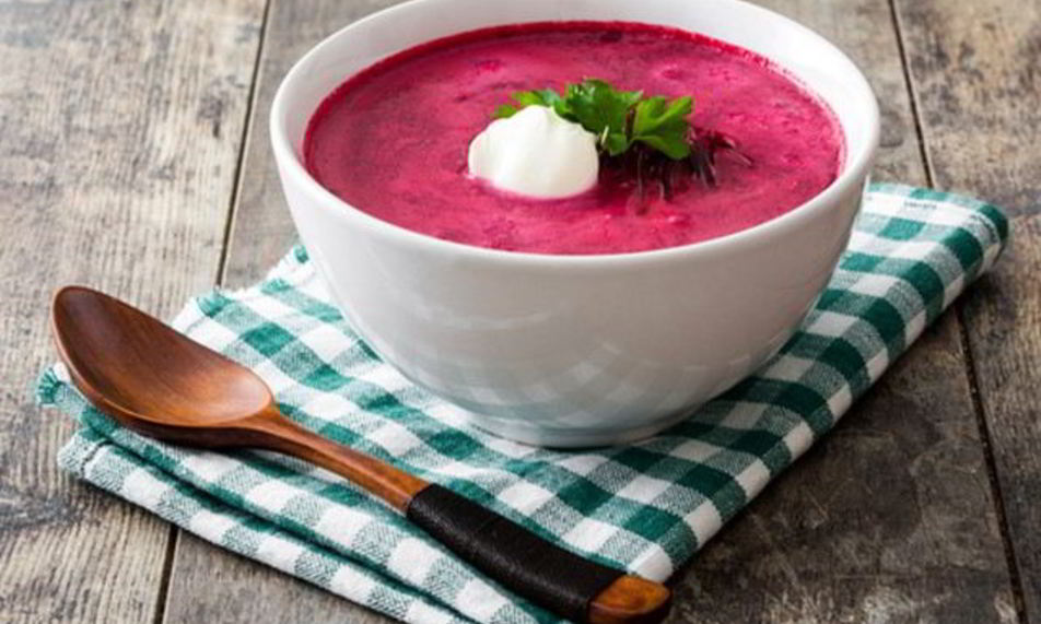 Рецепт холодного супа из свежей свеклы