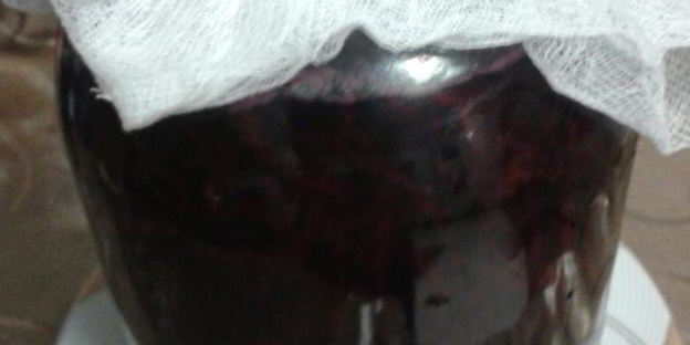 холодный суп на свекольном квасе