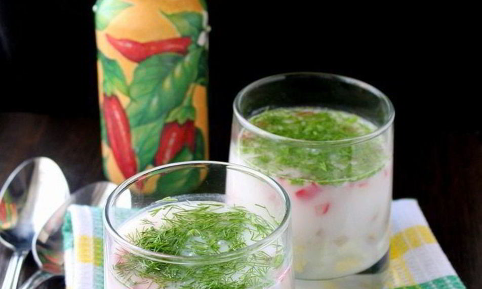 Рецепт холодного супа окрошка