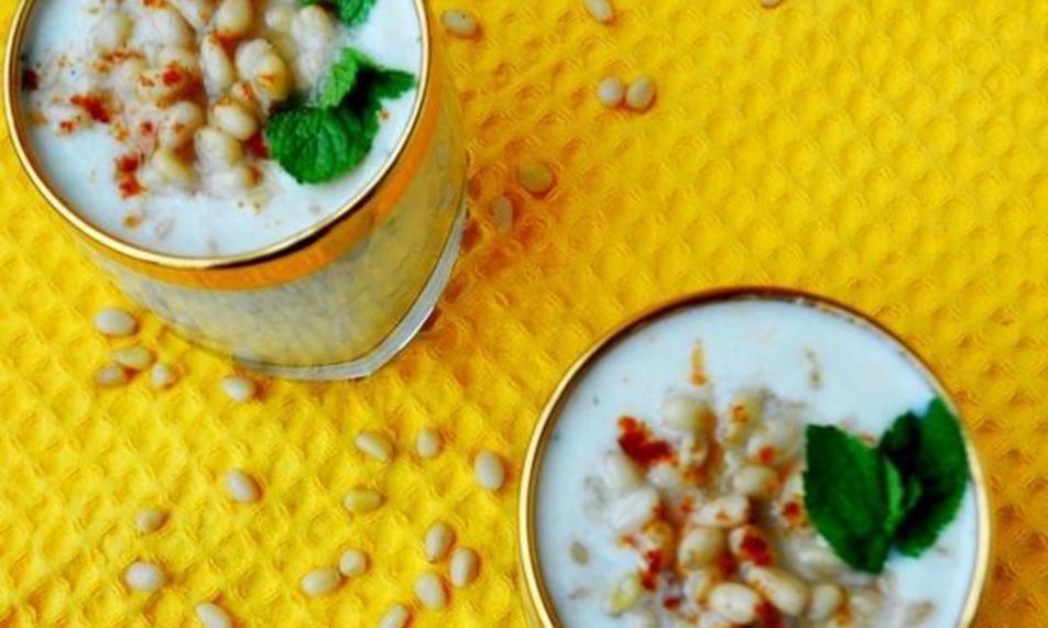 Рецепт холодного супа-пюре из кольраби с яблоками