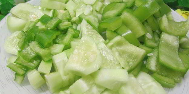 холодный суп-пюре зеленый микс