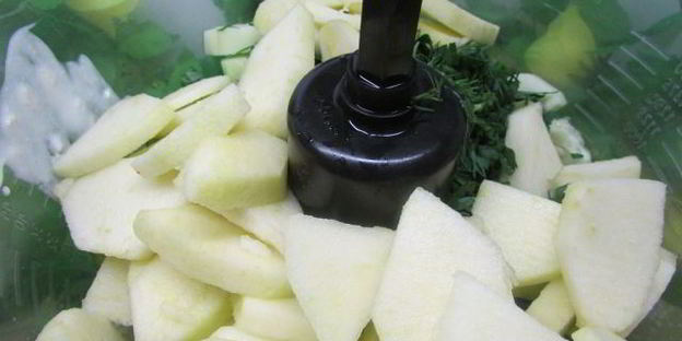 холодный суп-пюре зеленый микс