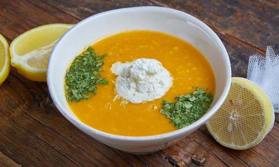 Рецепт холодного супа с нутом и тахини