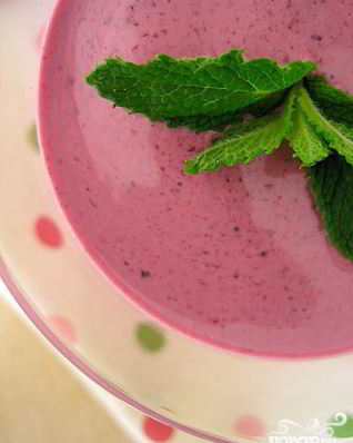 Холодный ягодный суп