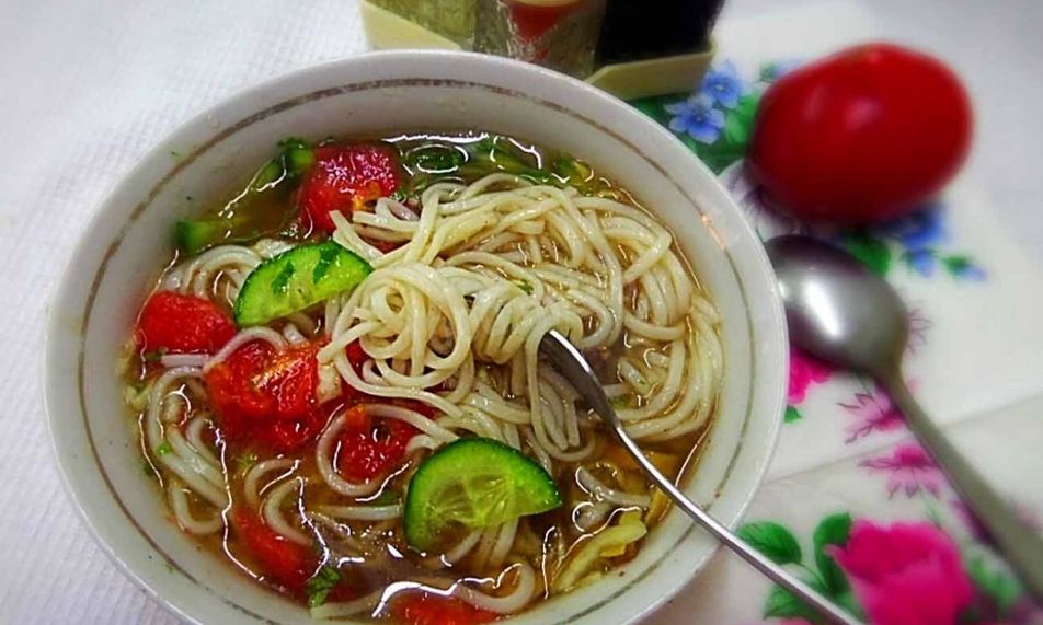 Рецепт кукси с говядиной по-корейски