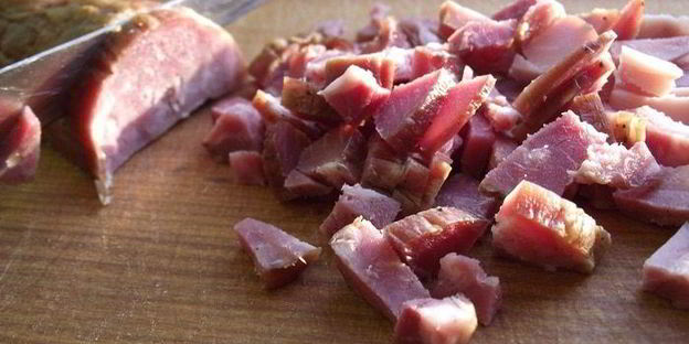 окрошка на кефире — легкий холодный суп