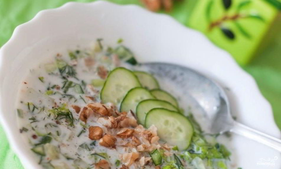 Рецепт окрошки по-болгарски таратор