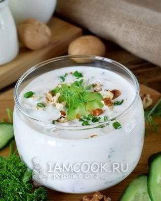 Суп Таратор с йогуртом