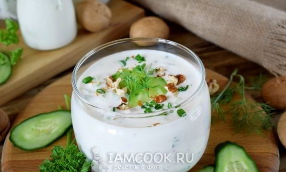 Рецепт супа таратор с йогуртом