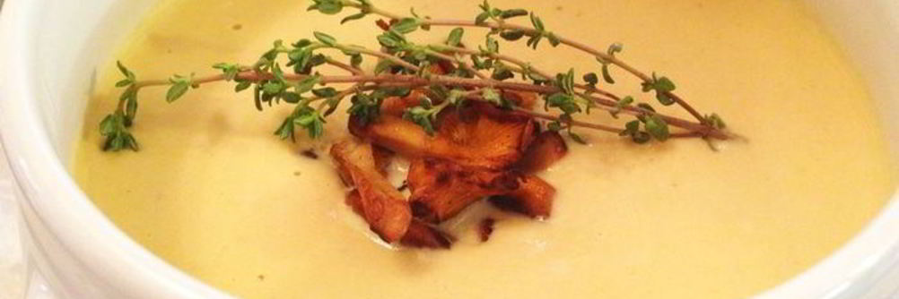 Крем-суп из лисичек