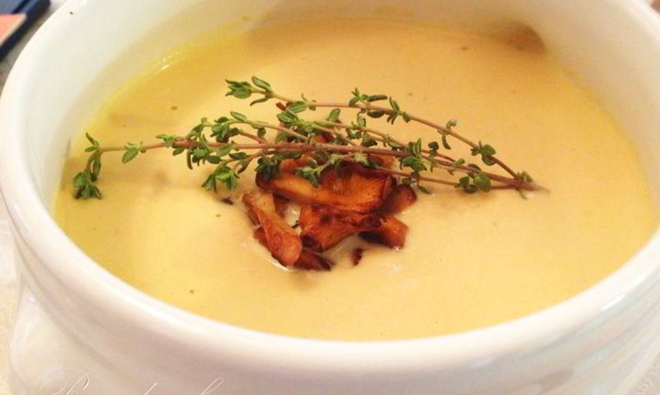 Рецепт крема-супа из лисичек