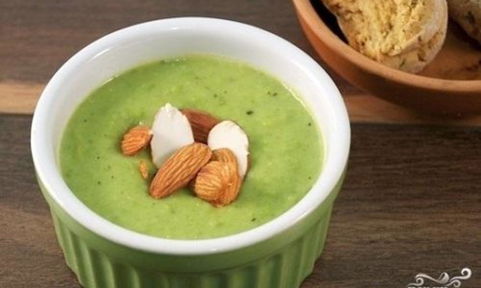 Рецепт крема-супа из зеленого горошка