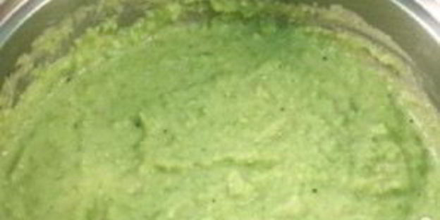 крем-суп из зеленого горошка