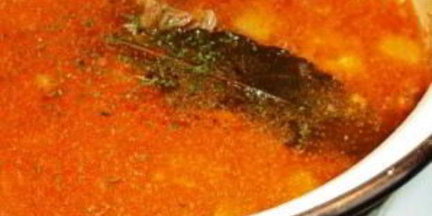 куриный суп с белой фасолью