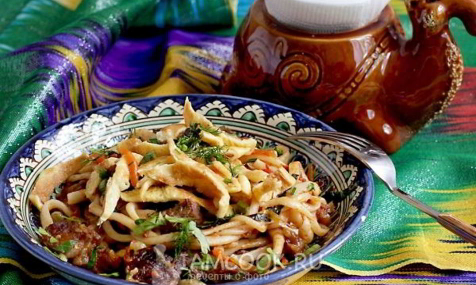 Рецепт каурмы лагман