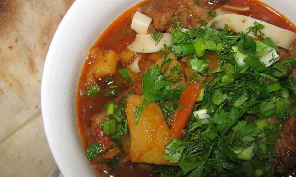 Рецепт лагмана из баранины в мультиварке