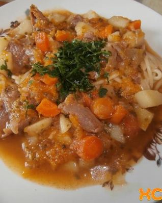 Лагман из баранины