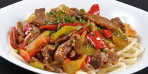 лагман из говядины в мультиварке