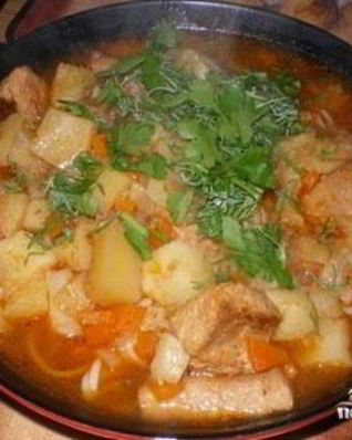 Лагман из курицы в мультиварке