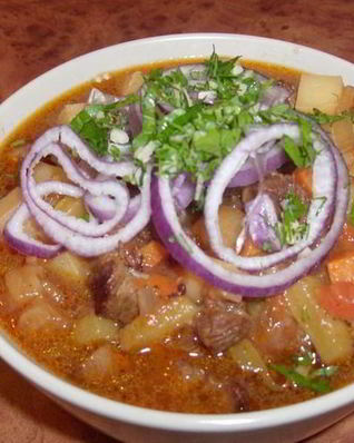 Лагман из спагетти