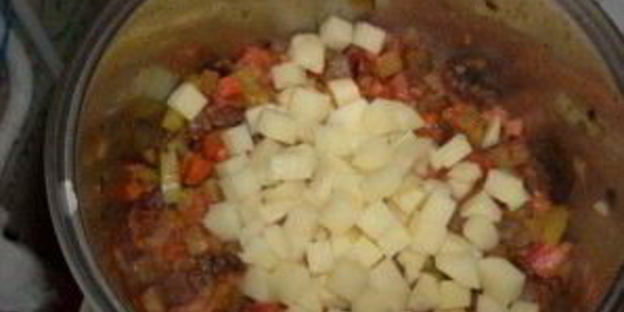 лагман из спагетти