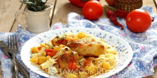 лагман из свинины