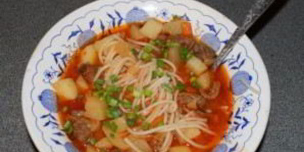 лагман из утки