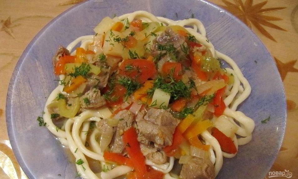 Рецепт лагмана классического