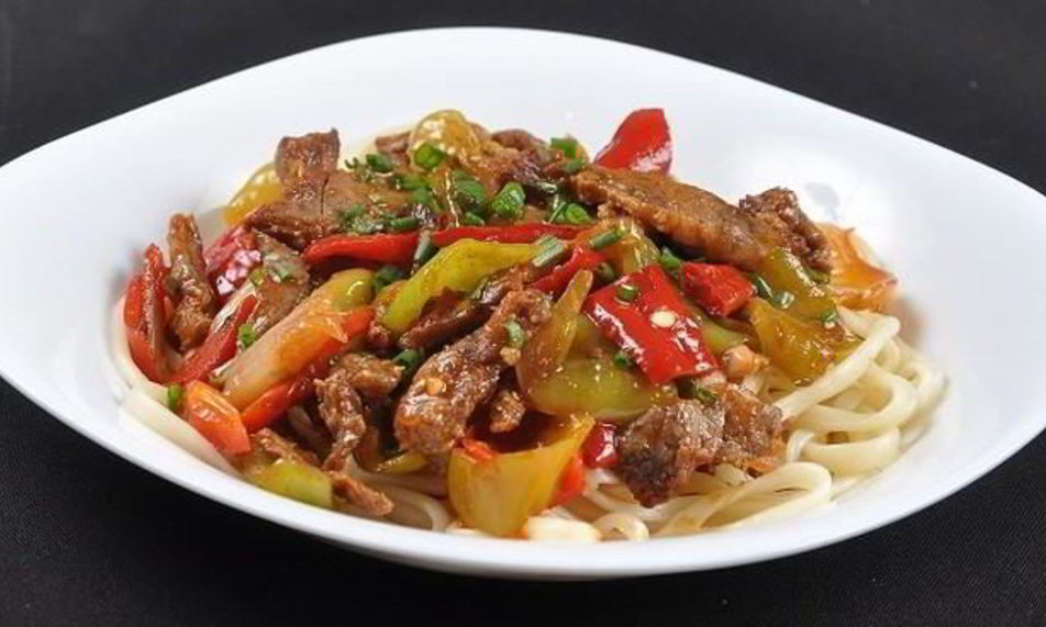 Рецепт лагмана — лапши со свининой и овощами