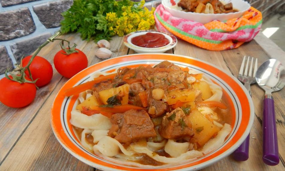 Рецепт лагмана по-татарски из баранины