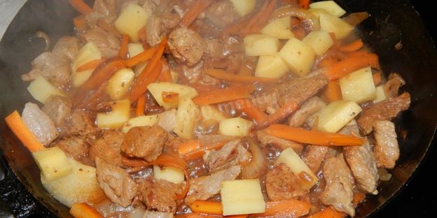 лагман по-татарски из баранины