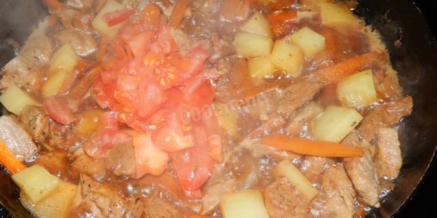 лагман по-татарски из баранины