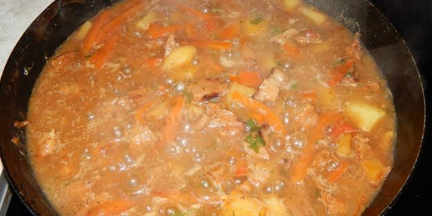 лагман по-татарски из баранины