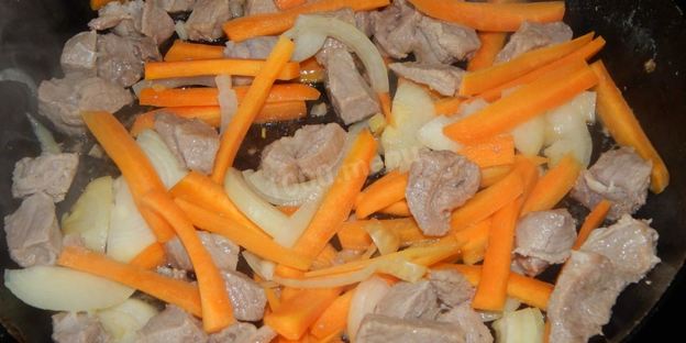 лагман по-татарски из баранины