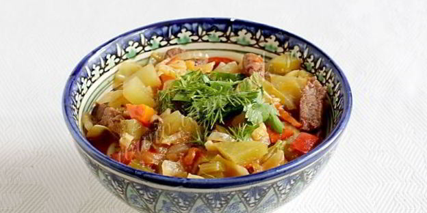 лагман по-узбекски