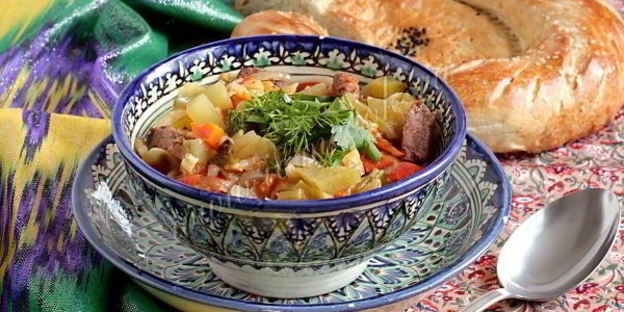 лагман по-узбекски