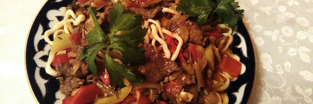 Лагман с бараниной