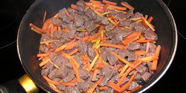 лагман с говядиной