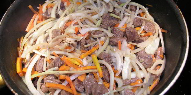 лагман с говядиной